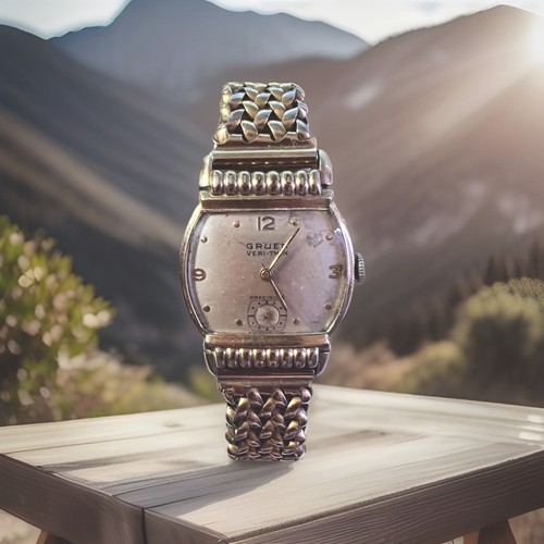 Antico orologio polso - orologio, da
