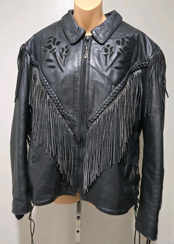 Giacca pelle moto - in, da