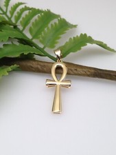 Ciondolo croce Ankh in argento