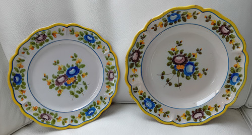 Antica coppia piatti piatto - coppia,