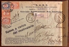 STORIA POSTALE REGNO-ATTI