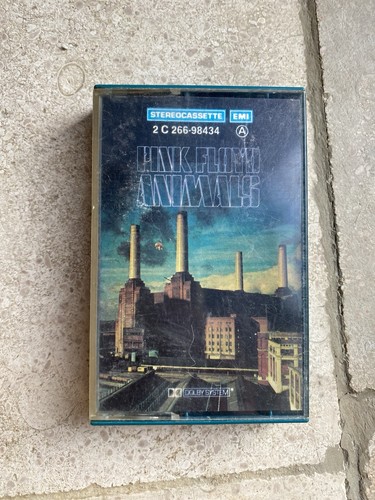 Cassette audio pink floyd - pink,