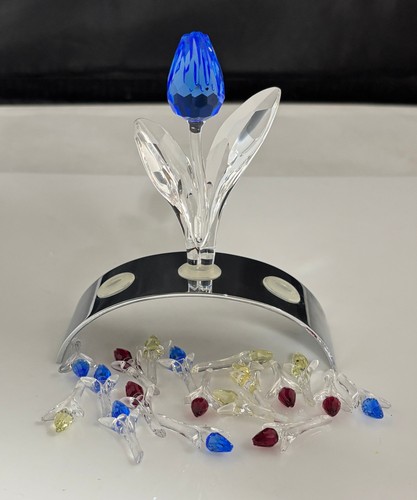 Swarovski blue tulip 289287 - swarovski,