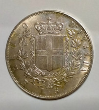 5 LIRE 1872 R ROMA VITTORIO