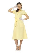 Costume anni 50 Sweetheart Swing Dress Olivia Newton John Grease Sandy 2-4 XS #4524