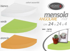 MENSOLA ANGOLO ANGOLARE PARETE