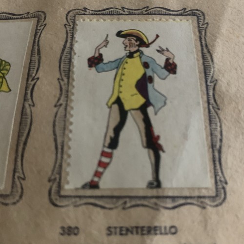 Figurina 380 maschere e - figurina,