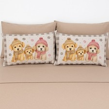 Completo Lenzuola Matrimoniale Flanella 100% Puro Cotone Caldo Morbido 4 Federe