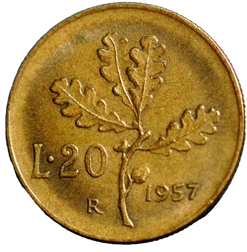 Italy lire 1957 97 - italy, 20