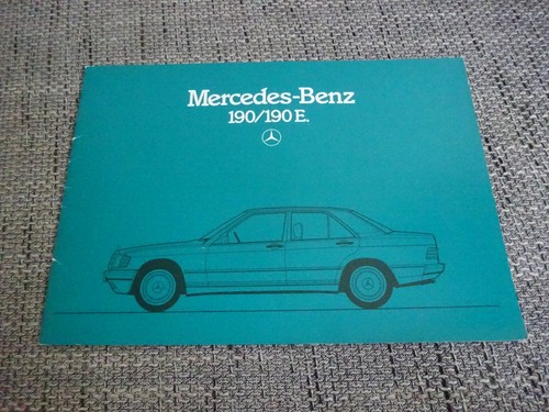Mercedes 190 depliant - 190,