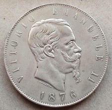 VITTORIO EMANUELE II - 5 Lire
