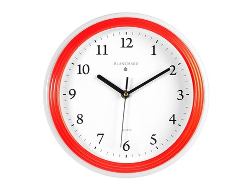 Orologio parete tondo bianco - orologio,