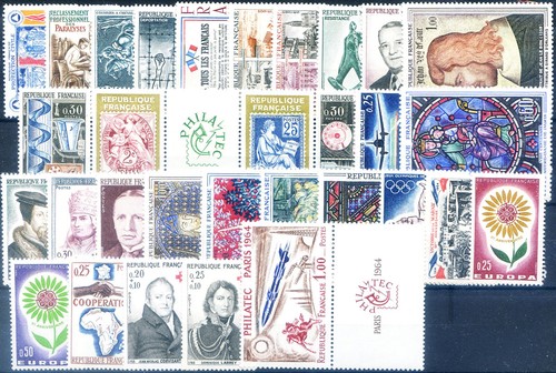 Francia annata completa - completa, 1964.
