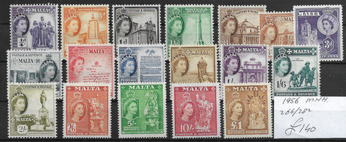 Malta britannica 1956 - @,