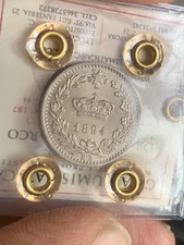 20 CENTESIMI 1894 KB FDC