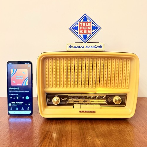 Radio vintage telefunken meky - radio,