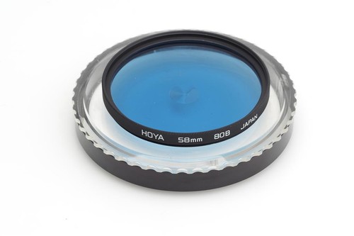 Hoya 58mm blu 80b filtro - 80b,