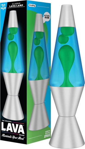 Lampada lava 2124 cera verde - lava, 2124,