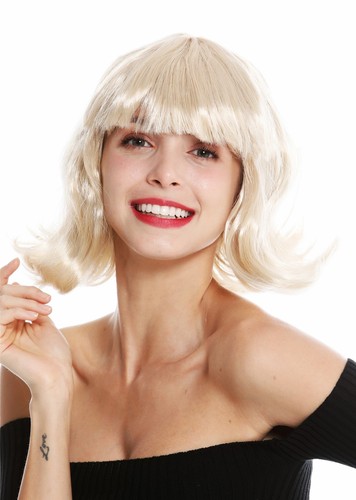 Parrucca donna carnevale corto - carnevale,