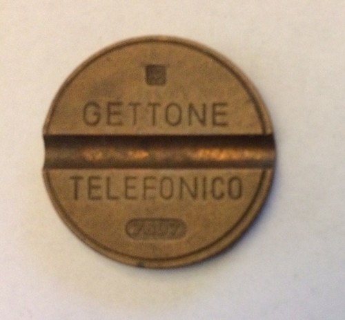 Gettone telefonico ipm - gettone,