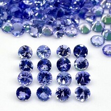 20 Pcs Natural Tanzanite 3mm