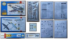 MESSERSCHMITT BF-109 F-4, Smer 1/72 model kit vintage modellismo Repubblica Ceca