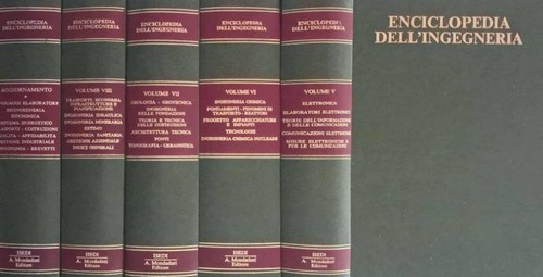 Enciclopedia dell ingegneria - enciclopedia, dell'ingegneria