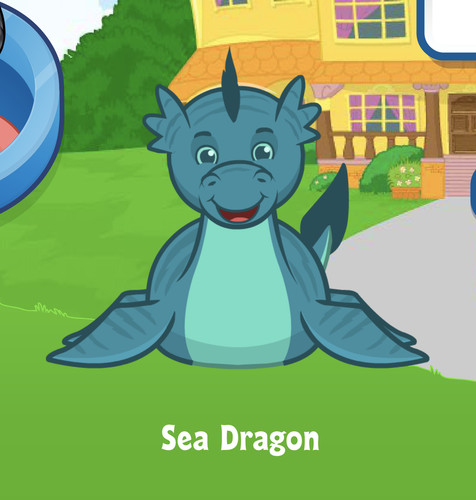 Webkinz classic sea dragon - sea,
