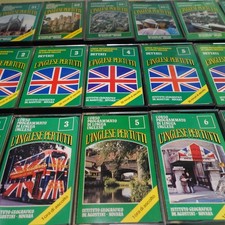 CORSO PROGRAMMATO DI LINGUA INGLESE L INGLESE PER TUTTI 34 CASSETTE ORIGINALI