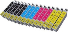 20 CARTUCCE  EPSON T0711 T0712 T0713 T0714 711 712 713 714 CHIP AGGIORNATO