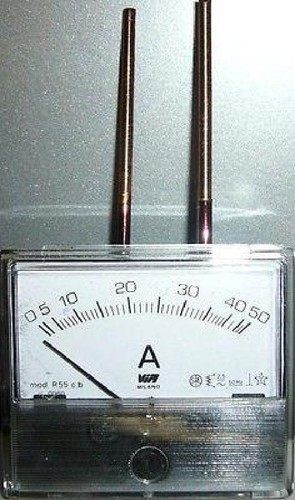 Amperometro 50a per alpine - amperometro,