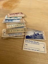 tagliandi pesa persone epoca collezione 