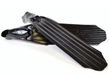 Pinne da surfista C4 pesca in apnea apnea immersioni subacquee surfista NERE TUTTE LE TAGLIE 