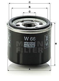 Mann filter oil - 66,