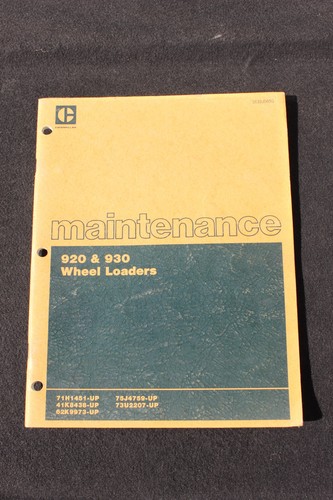 Manuale manutenzione pale