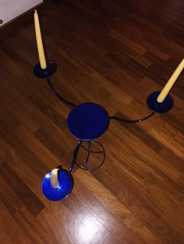 Candelabro vintage ferro