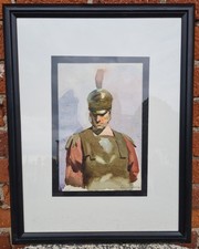 Tullio Alemanni - Acquerello  su Cartoncino - anno 1927 - numerato