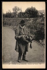 Cartolina Jouer de Vielle 