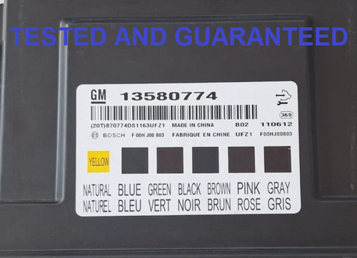 13580774 module bcm - module, bcu