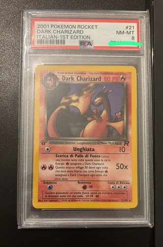 Dark charizard psa - charizard, 8