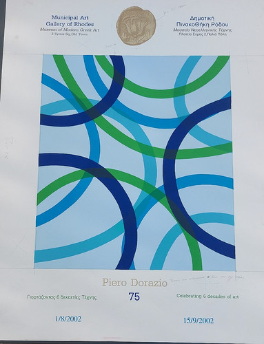 Piero dorazio serigrafia - piero, dorazio.