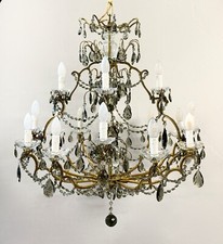 Lampadario gocce vintage - lampadario,