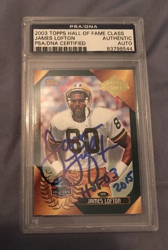 2003 topps james lofton hall - 2003,