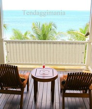 Telo Privacy per ringhiera balcone con occhielli parà tempotest tenda da sole