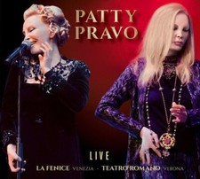 PATTY PRAVO – LIVE – LA FENICE – TEATRO ROMANO - 2 CD