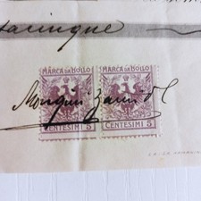 1915 Varietà Marca Da Bollo