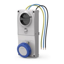 Presa interbloccata da incasso