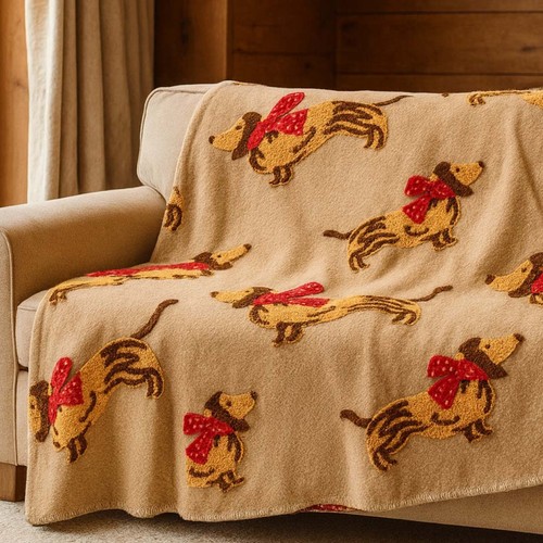 Plaid pile bassotti - in, soffice