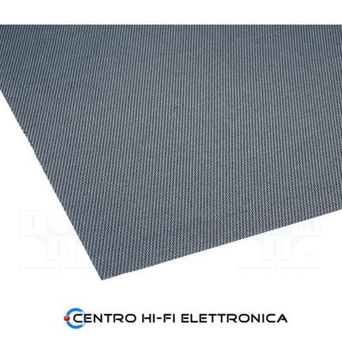 Tela acustica grigio tessuto - grigio,