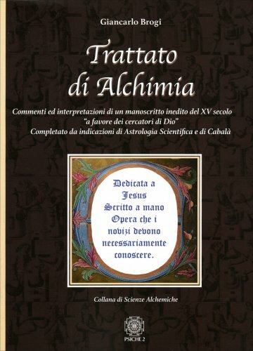 Libro trattato alchimia - trattato,